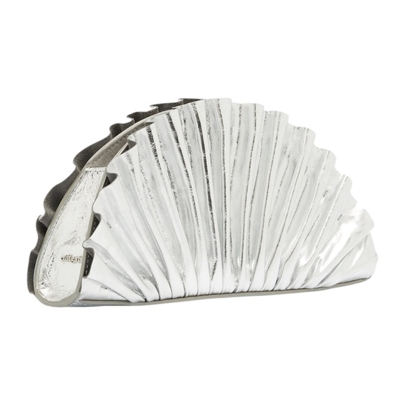Cult Gaia Silver Clutch - Picture 1 of 4